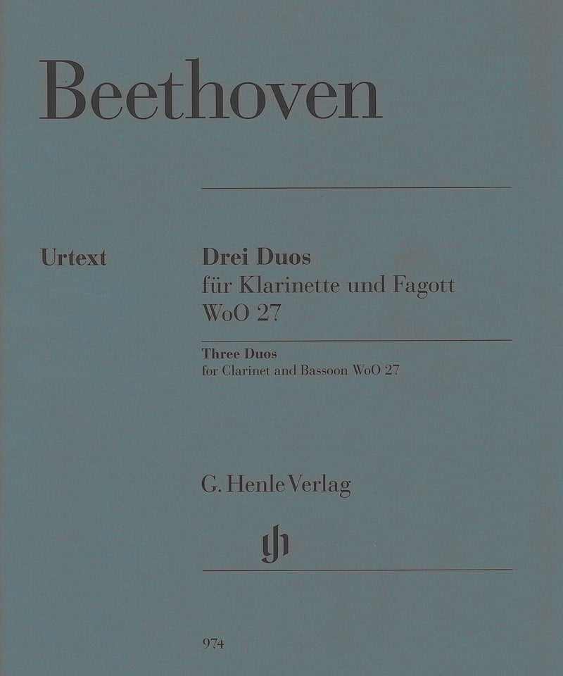 ベートーヴェン　クラリネット三重奏曲　Op.11 Op.38 楽譜 ベートーヴェン : バイオリンまたはクラリネット、チェロと