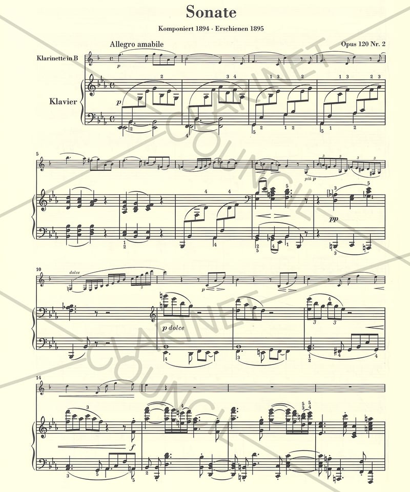 輸入楽譜】ボザ クラリネット四重奏「ソナチネ」 輸入楽譜】ボザ