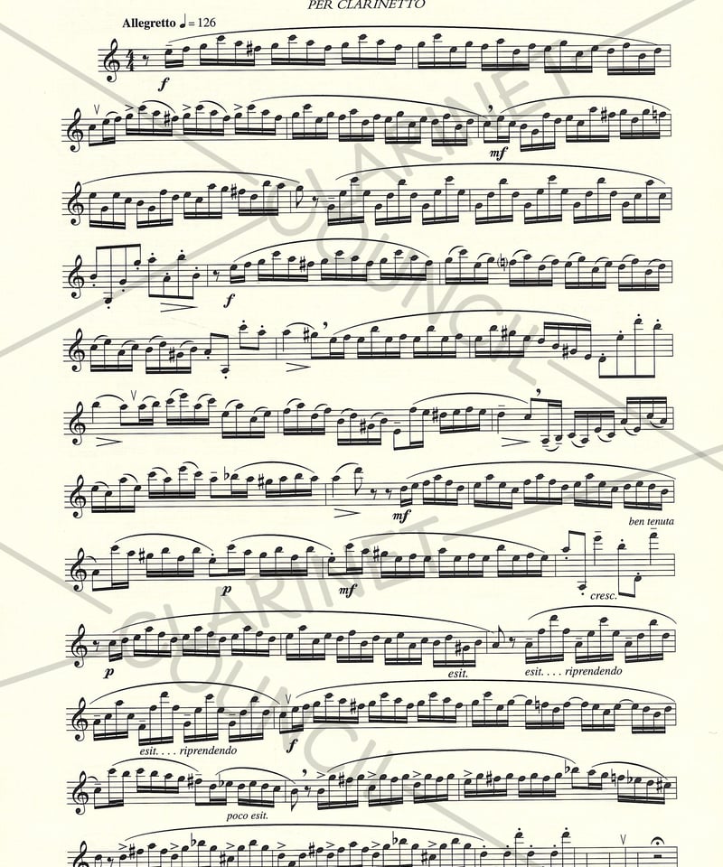 141370C】G. ドニゼッティ：練習曲 (スタジオ・プリモ) | クラカンマルシェ