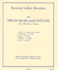 AL26341】J-M. ドゥファイ：オーディションのための6つの小品