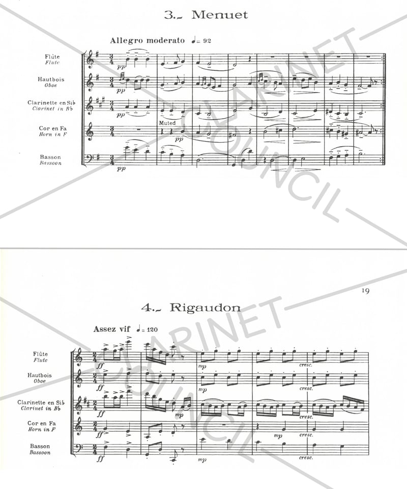 DR01402501】M. ラヴェル：クープランの墓 《スコア》 | クラカンマルシェ