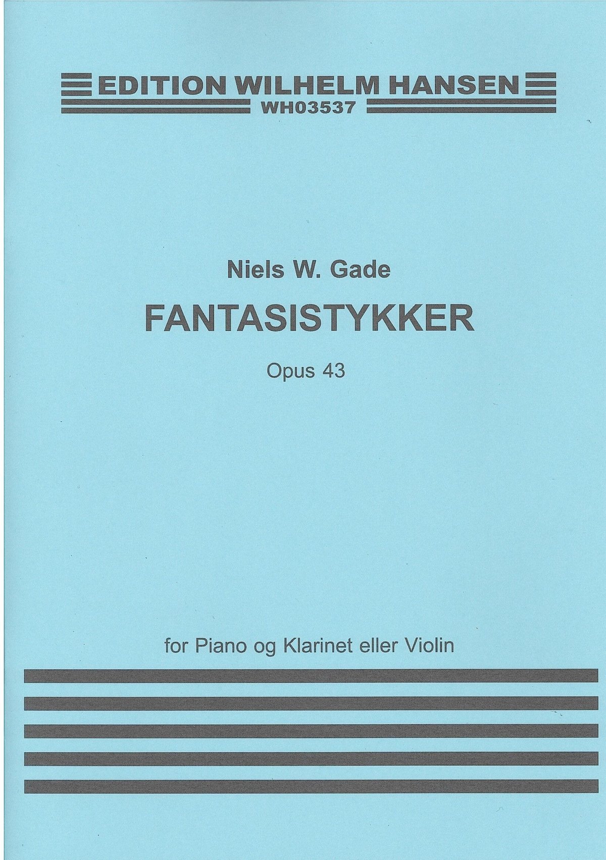 WH03537】N.W. ガーデ：幻想小曲集 Op. 43 | クラカンマルシェ