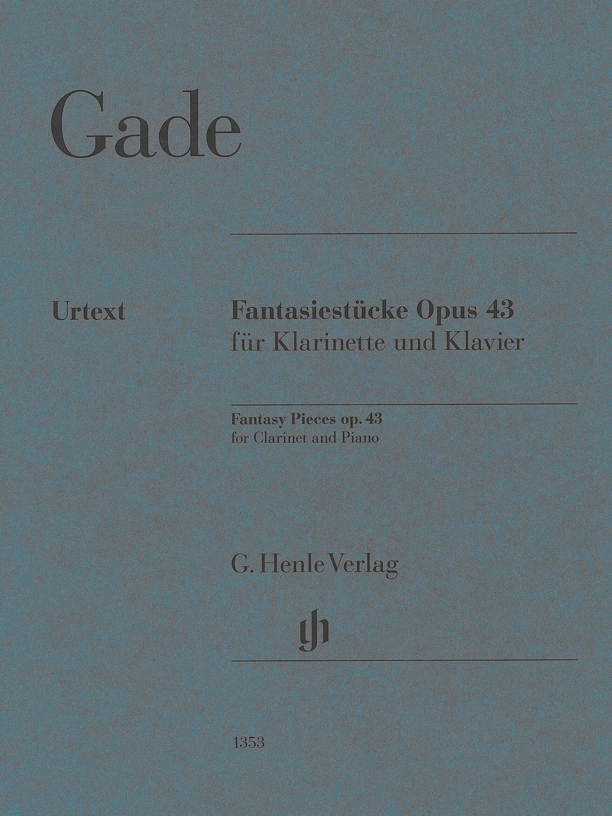 HN1353】N.W. ガーデ：幻想小曲集 Op. 43 | クラカンマルシェ