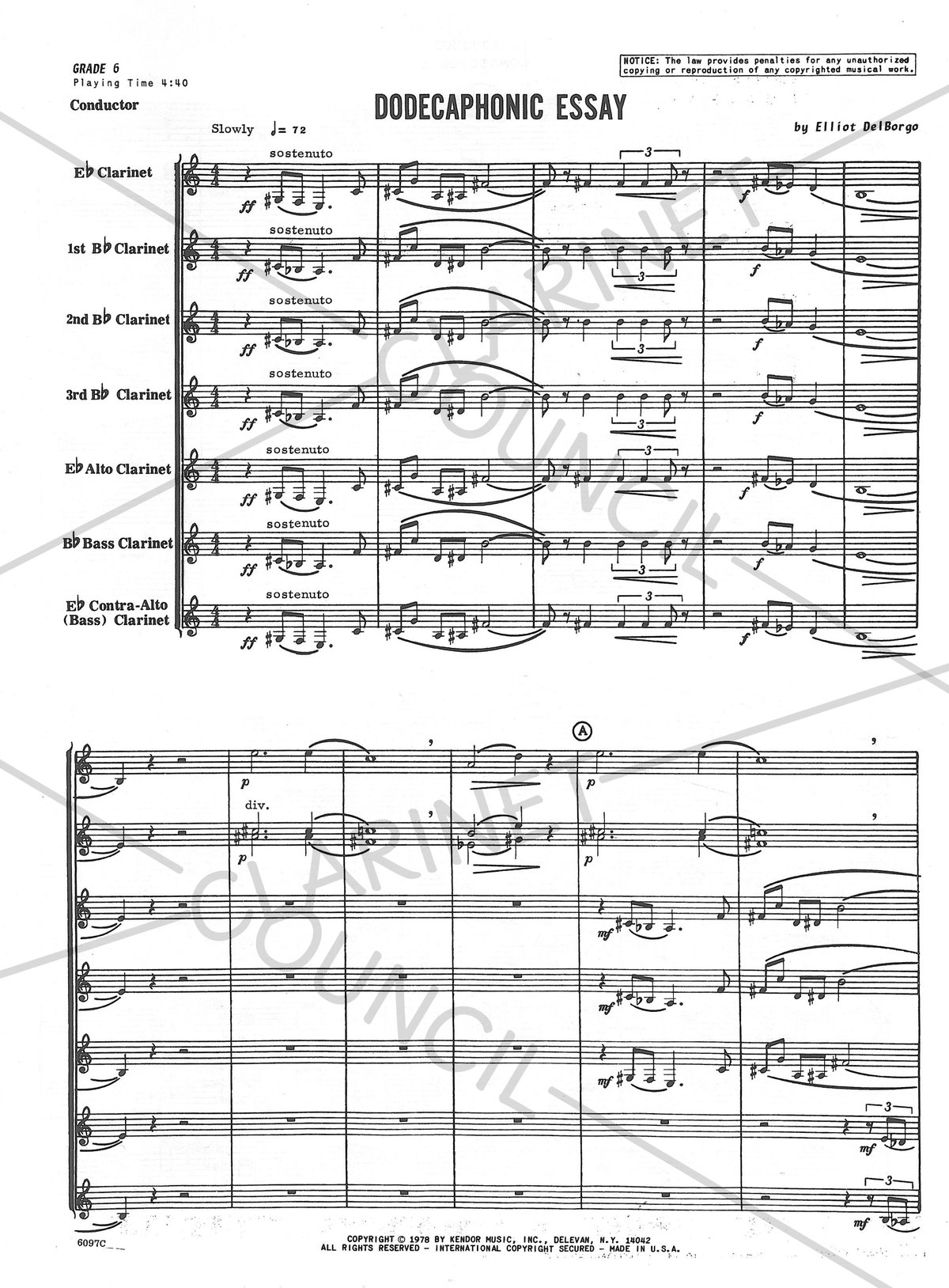 15410】E. デル＝ボルゴ：ドデカフォニック・エッセイ | クラカンマルシェ