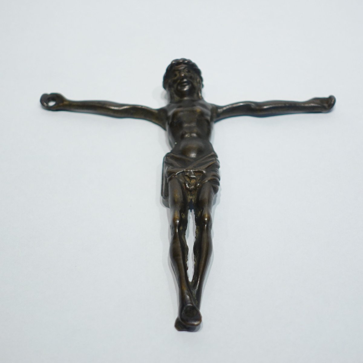 宗教美術 キリスト 金属 イタリア 置物 インテリア 工芸品 美術品