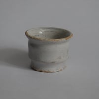 オランダ デルフト 白釉 薬壺 軟膏入れ ointment pot 白デルフト 白