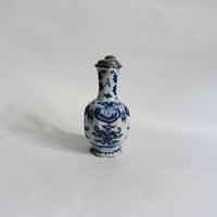 オランダ デルフト 白釉 薬壺 軟膏入れ ointment pot 白デルフト 白