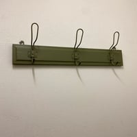 アンティーク３フック　グリーン