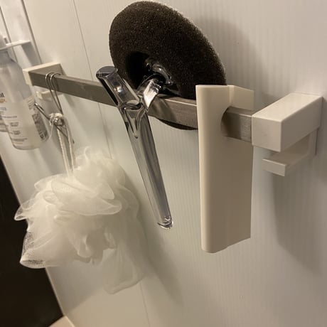 テラモト バス用ハンディスポンジ