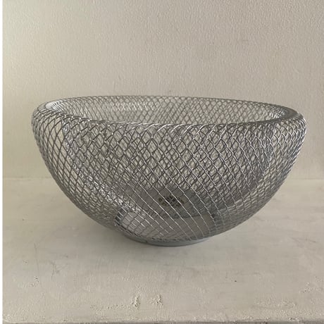 ダブルウォール　メッシュバスケット　 silver