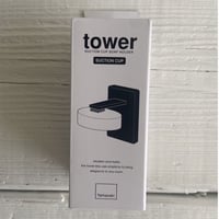 Tower 石鹸ホルダー ホワイト　フィルムフックマグネット式