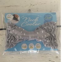 SHOWER DOT ネッククーラー　gray