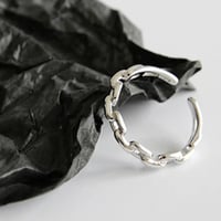 シルバー925  チェーンリング　0.3cm
