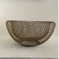 ダブルウォール　メッシュバスケット　GOLD