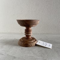 WOOD キャンドルスタンド　コンポートS