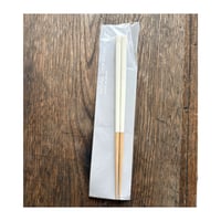 NATURAL CHOP STICKS ホワイト