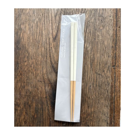 NATURAL CHOP STICKS ホワイト