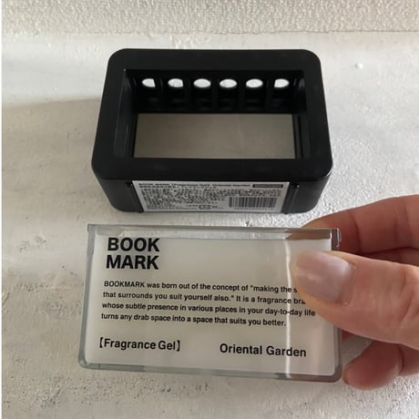BOOK MARK fragrance gel オリエンタルガーデン　消臭ジェル