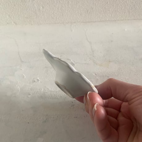 ぎんはく　花豆皿