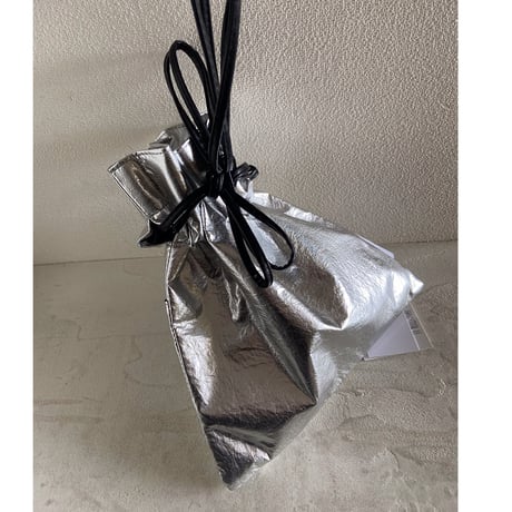 SHINY DRAWSTRING BAG シャイニー２way巾着バッグ