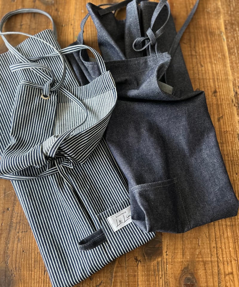 デニムエプロン | biscuiterie Le Lin
