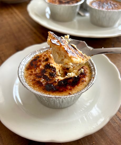 カップチーズケーキブリュレ