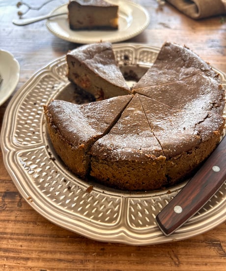 ほうじ茶チーズケーキ