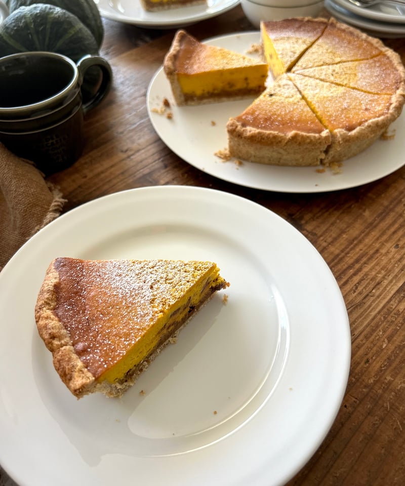 かぼちゃチーズケーキタルト | biscuiterie Le Lin