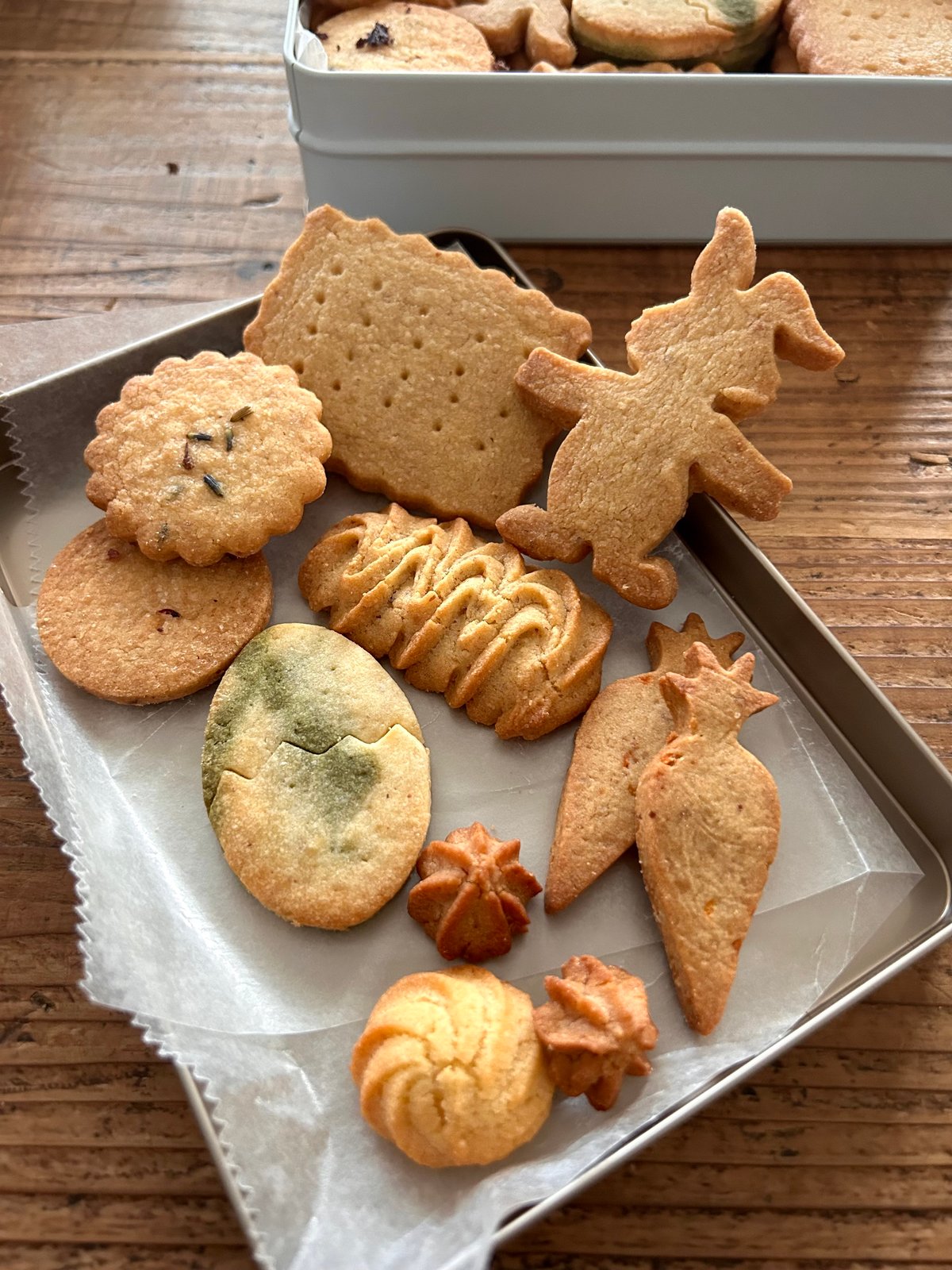 クッキー缶 イースター | biscuiterie Le Lin
