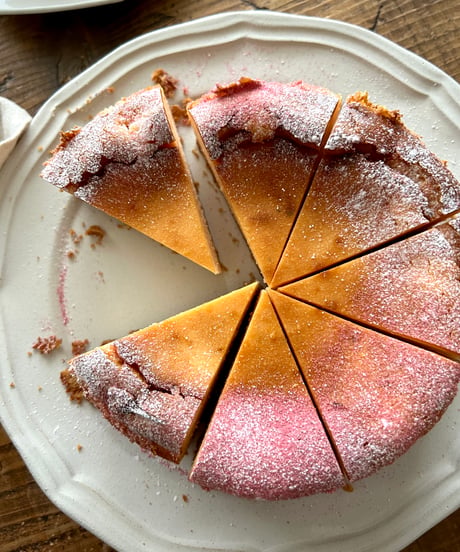 桜チーズケーキ