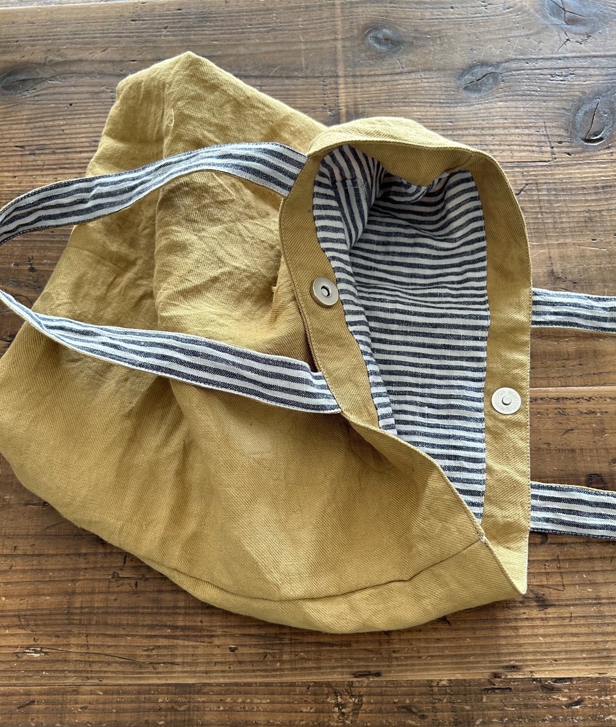 専用【クロスステッチ❤︎Bigトートバッグ】フランスリネン リリーバイオレット 専用【クロスステッチ❤︎Bigトートバッグ】フランスリネン