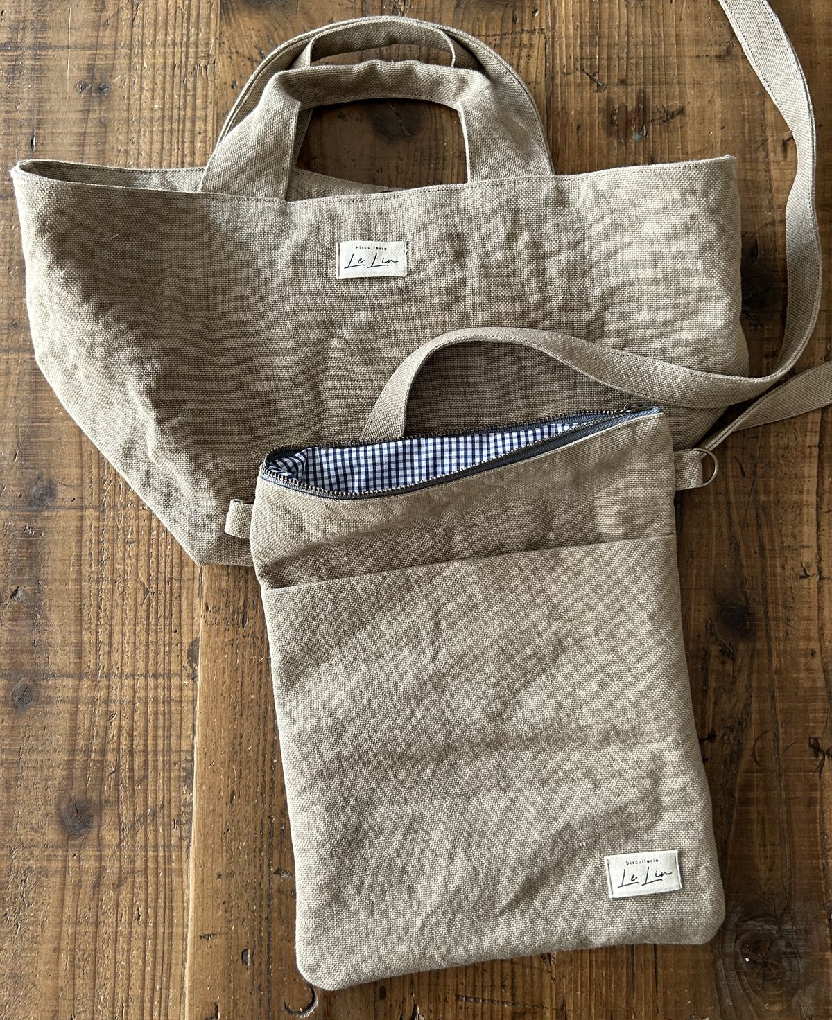 サコッシュ M | biscuiterie Le Lin
