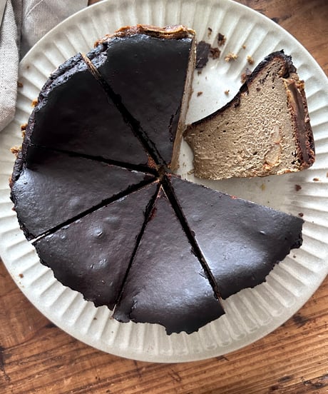 ほうじ茶バスクチーズケーキ