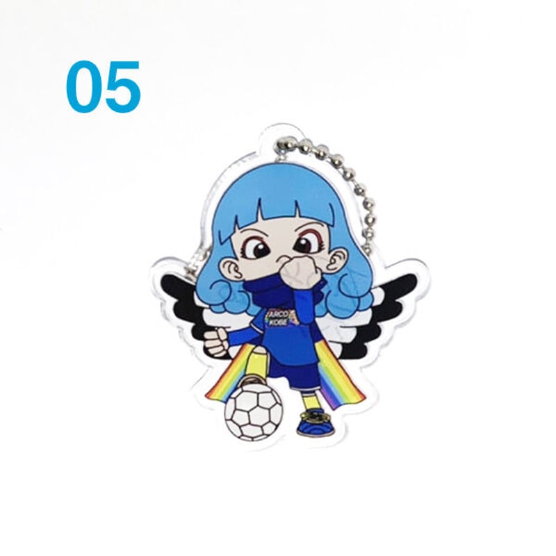 かあいいちゃん アクリルキーホルダー 6時のおやつ】 かあいいちゃん なーなちゃん アクリル