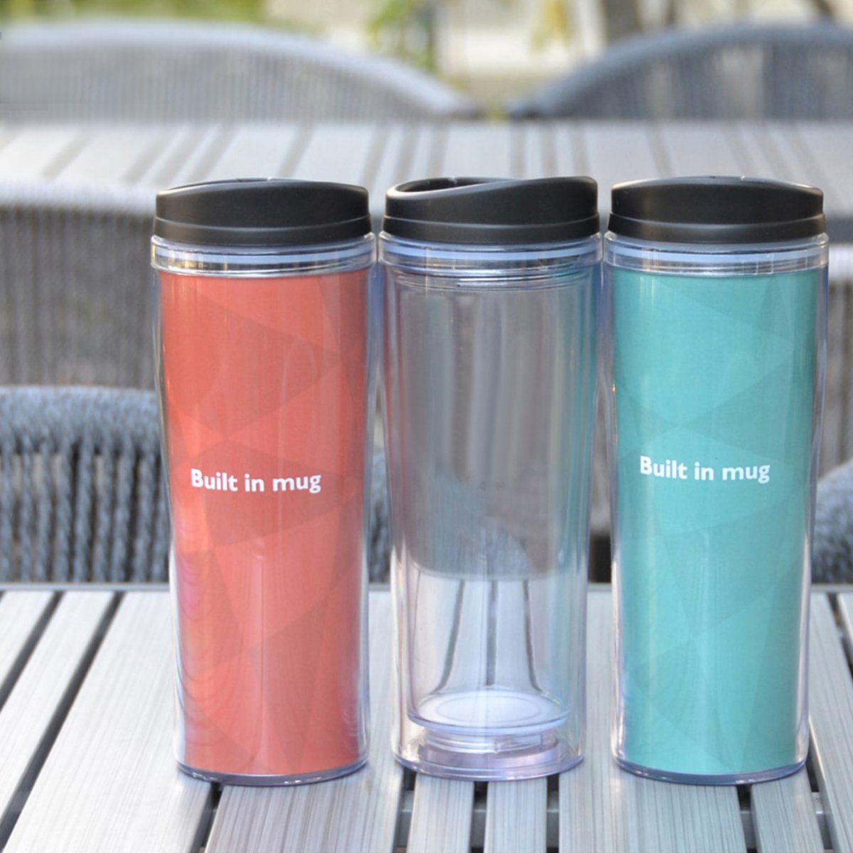 プラ製 アミマグタンブラー AM01-C｜420ml （18個セット） | NIYUU