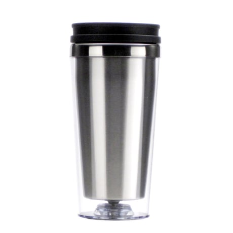 ステンレス製 タンブラー 009C-cl　クリア｜450ml  （18個セット）