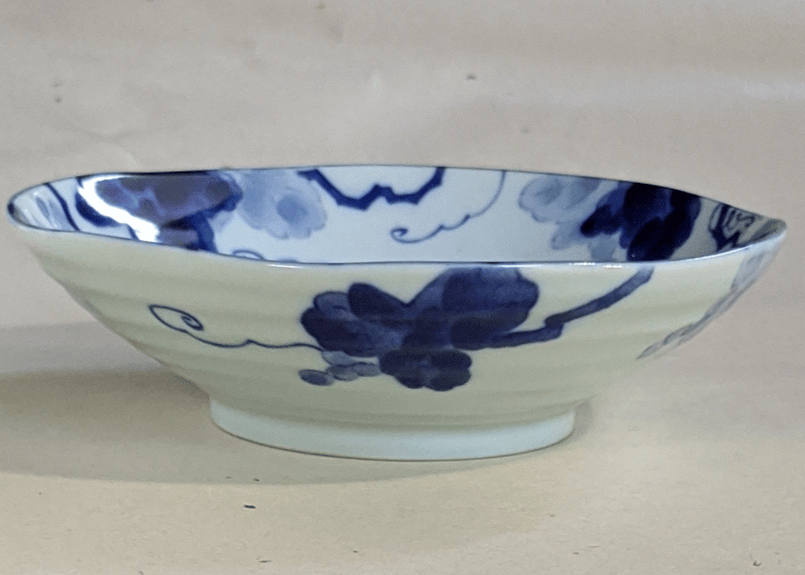 藍染ぶどう】 55浅鉢 | MARUMO STORE