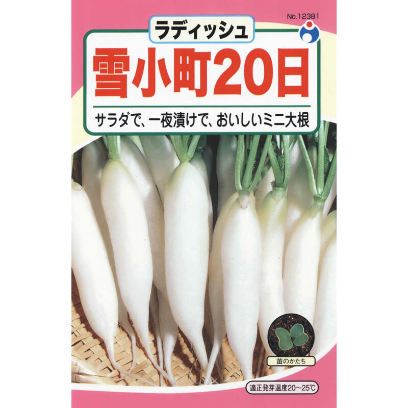 大根 YR早生おでん大根／野菜の種の通信販売 - 中原採種場(株)