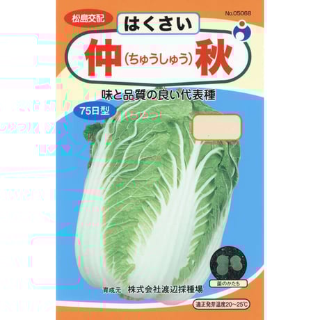 松島交配仲秋白菜　/　【05068】