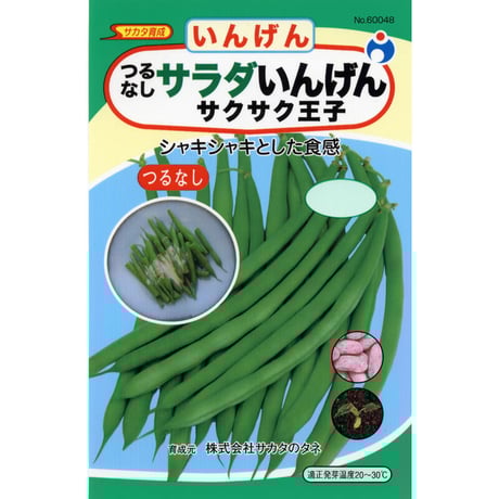 つるなしサラダいんげんサクサク王子　/　【60048】