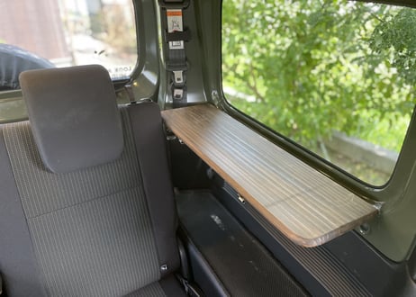 新型ジムニー JB64 JB74 折り畳み式サイドテーブル　レギュラーサイズ　ジャスト