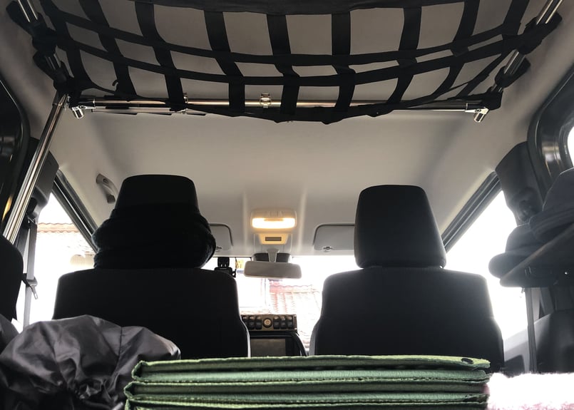 ジムニー 天井収納セット 強化タイプ jb64jb74jb23 収納力UP！ 【公式