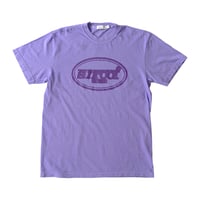 "sunburn logo" crew neck T-shirt (PURPLE)