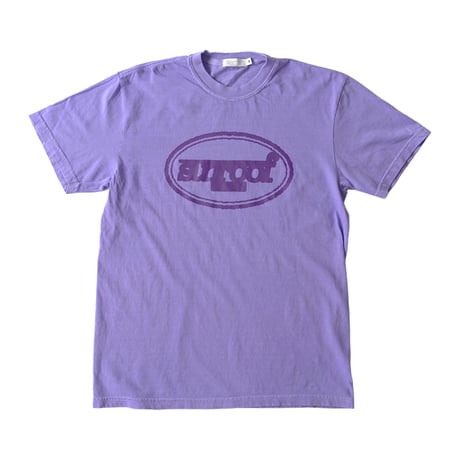 "sunburn logo" crew neck T-shirt (PURPLE)