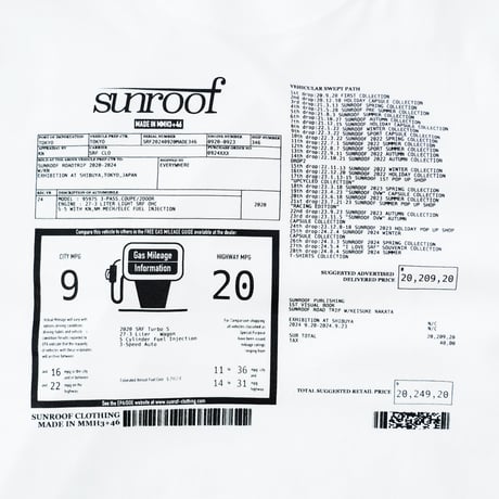"window sticker graphic" T-shirts (WHITE)