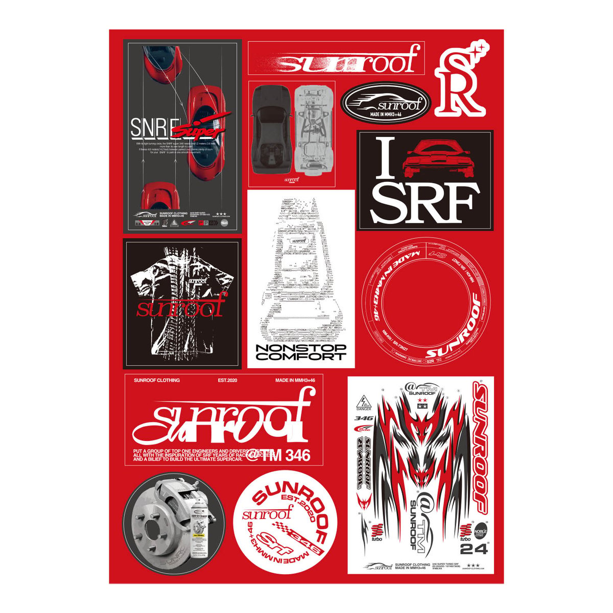 sunroof multi logo