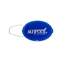 "sunroof classic logo" souvenir coin case (BLUE)