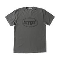 "sunburn logo" crew neck T-shirt (WASHED GRAY)