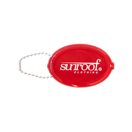 "sunroof classic logo" souvenir coin case (RED)
