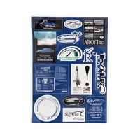"ROAD TRIP GRAPHIC" sticker seat
